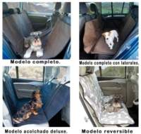 Cubreasientos de coche para transportar perros