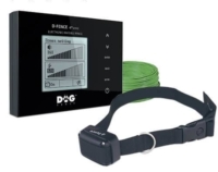 Sistema de vallado invisible Dogtrace D-FENCE 6th SENSE con transmisor digital, collar electrónico y cable delimitador verde
