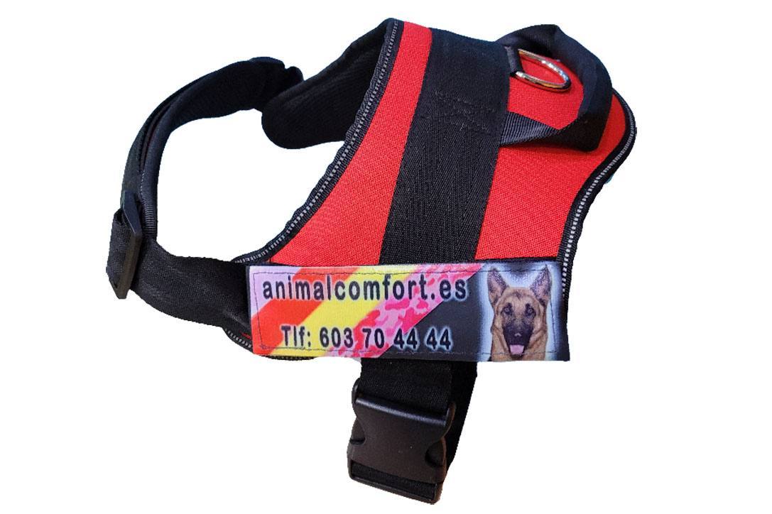 2 Etiquetas personalizadas con velcro para arneses - AnimalComfort