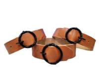 Collar de cuero legítimo para ovejas y cabras Collar de cuero legítimo para ovejas y cabras