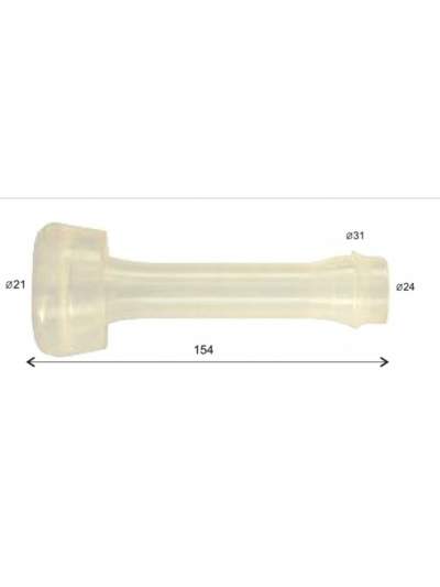 Pezonera de silicona para ordeño G-50