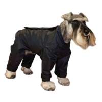 Chubasquero impermeable para perros azul marino