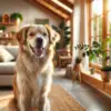 perro feliz en casa perro feliz en casa